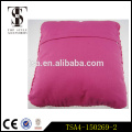 100% algodón rojo y beige peces net patten cubre para la funda de almohada decorativa